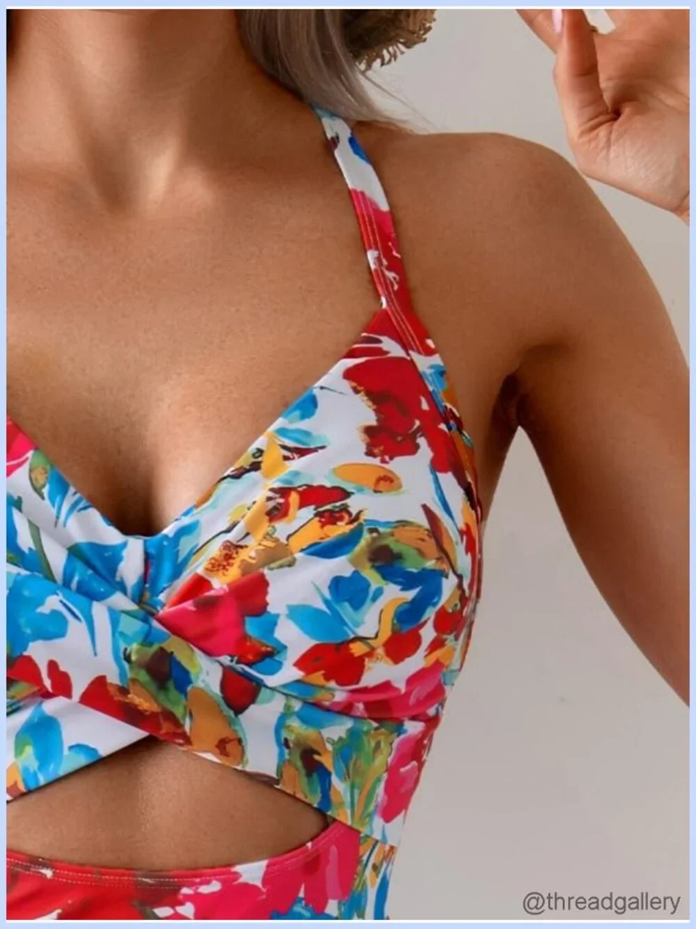 Women's Swim Dress Tummy Control One Piece Swimsuit with Skirt, Built-in
